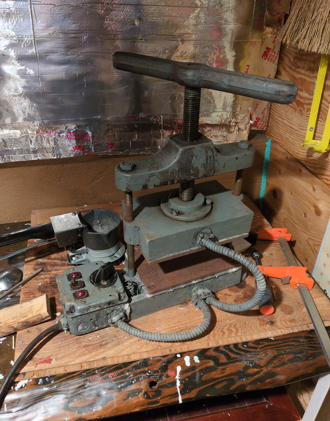 absolutely beat to shit bit of orc tech